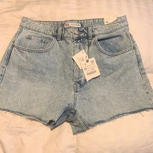 ZARA/ Size 12 Jean shorts- New